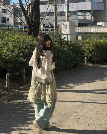 Nobel Ethnic Slim Cardigan